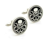 Manžetové knoflíčky hydra avengers Červená, Ocel