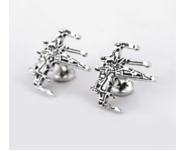 Manžetové knoflíčky Star Wars kosmická loď Ocelová, Ocel