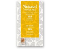 Bílá čokoláda 40 % s vanilkou 50 g - Míšina čokoláda