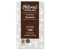 Tmavá čokoláda 100 % Tanzanie 50 g - Míšina čokoláda