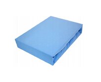 Jersey prostěradlo Exclusive dětské světlé modré 60x120 modrá, 100% bavlna
