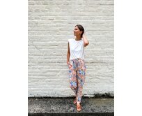 kalhoty Flora Barva: oranžová, Velikost: L oranžová, L