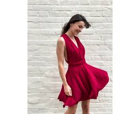 Maddey krátké šaty multi Barva: rudá rudá
