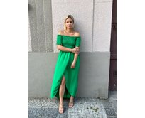 dlouhé šaty Andrea Barva: Zelená Zelená