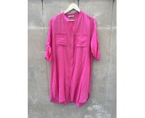 dlouhá košile Mia Barva: fuchsia fuchsia