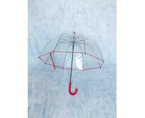 Maddey průhledný deštník Barva: fuchsia fuchsia