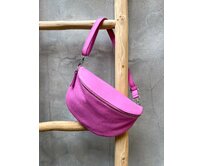 velká kožená ledvinka Barva: fuchsia fuchsia