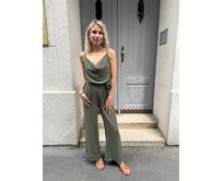 dlouhý overal Rebecca Barva: khaki khaki