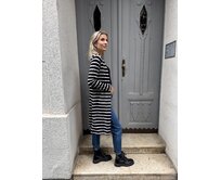 pruhovaný cardigan Barva: khaki khaki