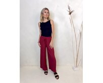 plisované kalhoty Jana Barva: khaki khaki