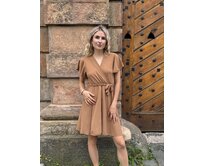 šaty Vanda Barva: hnědá hnědá