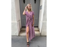 dlouhé šaty Lisa Barva: fialová fialová