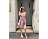 krátké šaty Jane Barva: starorůžová starorůžová