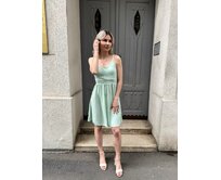 krátké šaty Jane Barva: mint mint