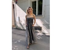 dlouhé šaty Dory Barva: béžová béžová