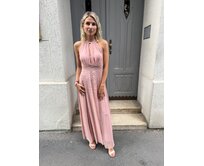 dlouhé tylové šaty Adriana Barva: starorůžová starorůžová