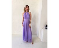 dlouhé tylové šaty Adriana Barva: lila lila
