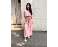 dlouhé šaty Paula Barva: starorůžová starorůžová