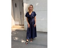 dlouhé šaty Paula Barva: tmavě modrá tmavě modrá