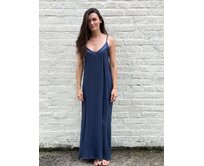 šaty Samantha Barva: tmavě modrá tmavě modrá, Univerzální, 95% viskoza 5% elastan