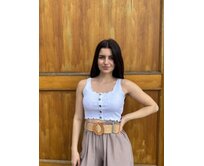 crop top Freya Barva: Bílá Bílá