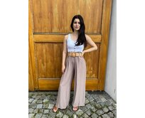 volné kalhoty Annie Barva: hnědá hnědá
