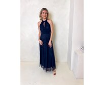 dlouhé tylové šaty Adriana Barva: tmavě modrá tmavě modrá