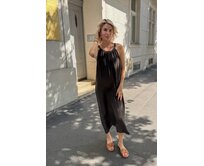 dlouhé šaty Sanny Barva: čokoládová čokoládová