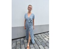 dlouhé šaty Lisa Barva: Modrá Modrá