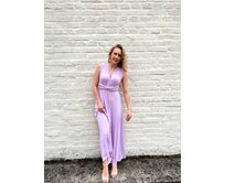 Maddey dlouhé šaty multi Barva: lila, Délka šatů: Klasická lila