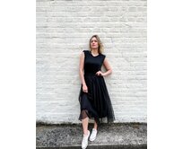 dlouhá tylová sukně Barva: černá černá