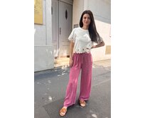 volné kalhoty Salma Barva: růžová růžová