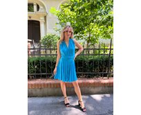 Maddey krátké šaty multi Barva: modrá - azuro modrá - azuro