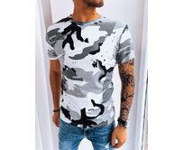J.Style RX5082 pánské triko camo šedé M šedá/Camo, M