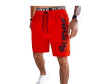 Dstreet SX2313 pánské šortky červené XL červená, XL