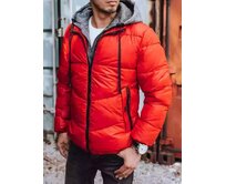 J.Style TX3828 pánská prošívaná bunda červená 2XL červená, 2XL