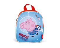 Peppa Pig Rocket backpack modrý 5l modrá