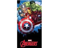 Jerry Fabrics Avengers AYM074918 plážová osuška barevná 70x140 barevná
