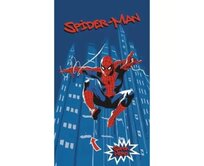 Jerry Fabrics Spiderman Hero AYM075021 plážová osuška modrá 70x140 modrá