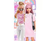 Kids Euroswan Barbie Together EWA00017BB plážová osuška barevná 70x140 barevná