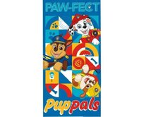 Kids Euroswan Paw Patrol Paw-fect EWA19933PW plážová osuška modrá 70x140 modrá
