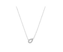 Victoria VBKACA92843 náhrdelník slza Silver stříbrná