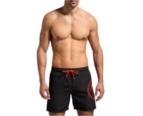 Bikkembergs BKK3MBM02 Šortky Black/Orange L černá/oranžová, L