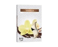 Bispol Set 6 Čajových Svíček s Vůní - Vanilka
