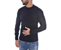 Goldenim Paris 1249 Svetr Modrý XL Tmavě modrá, černá, XL