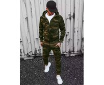 J.Style AX0622 CAMO tepláková souprava zelená zelená, M