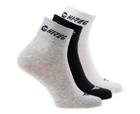 Hi-tec chire 3 pack M 92800288450 černá, šedá, bílá, 36/39