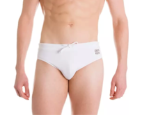 Calvin Klein KM0KM00730 plavky bílé bílá, XL