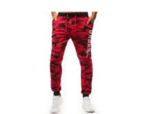 J.Style UX3516 tepláky CAMO červené červená, L