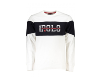 U.S. Grand Polo USF-663 pánská mikina bílá bílá, 2XL